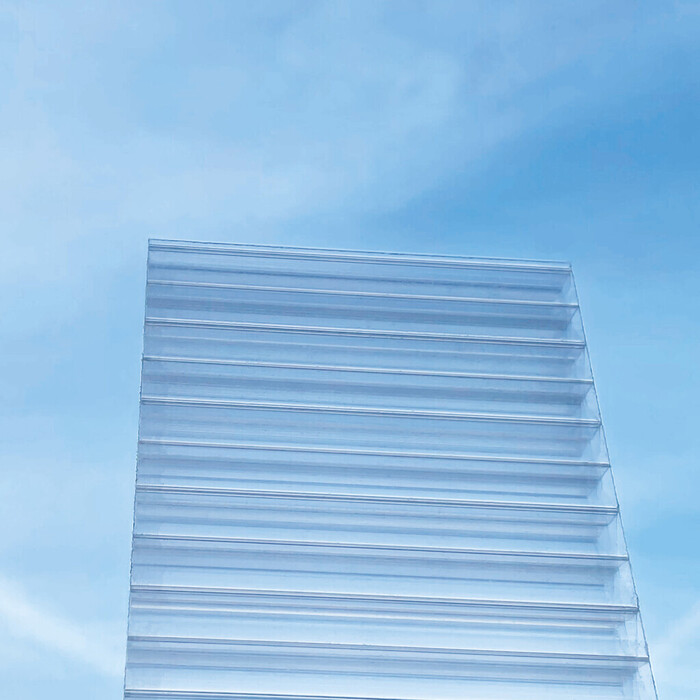Kanaltak Komplett Klar Vit 16 mm - 4,0 x 11,822 m